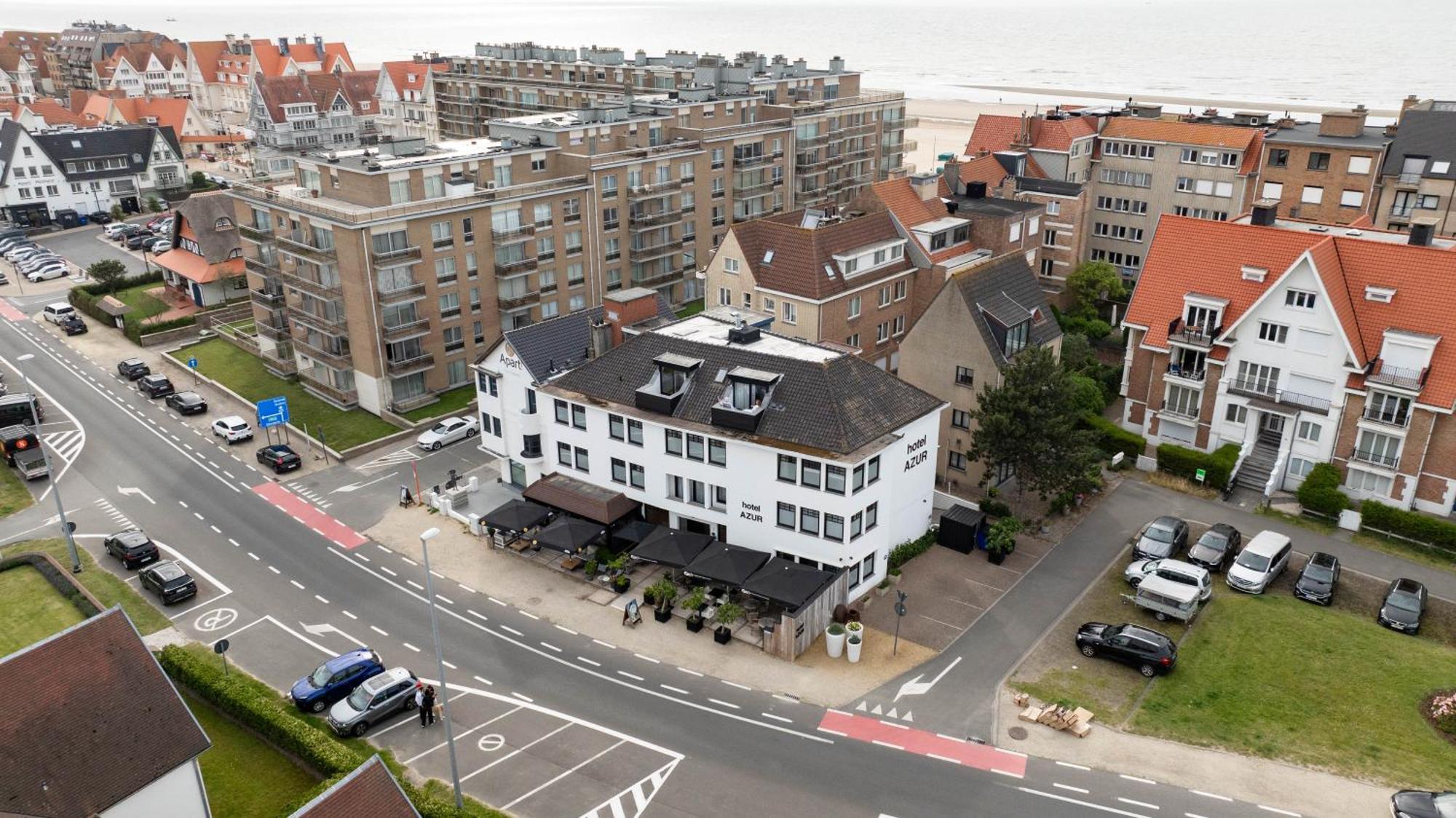 Boutique Hotel Azur De Haan Luaran gambar