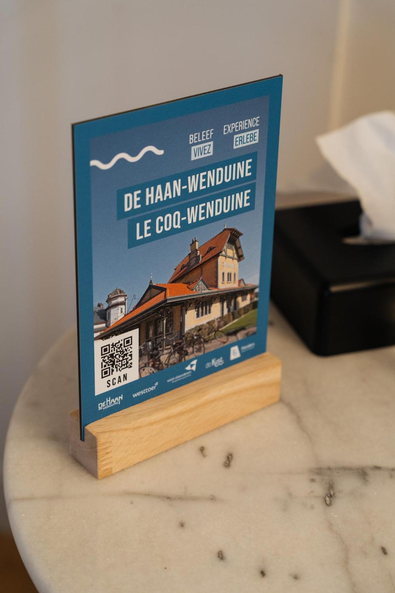 Boutique Hotel Azur De Haan Luaran gambar