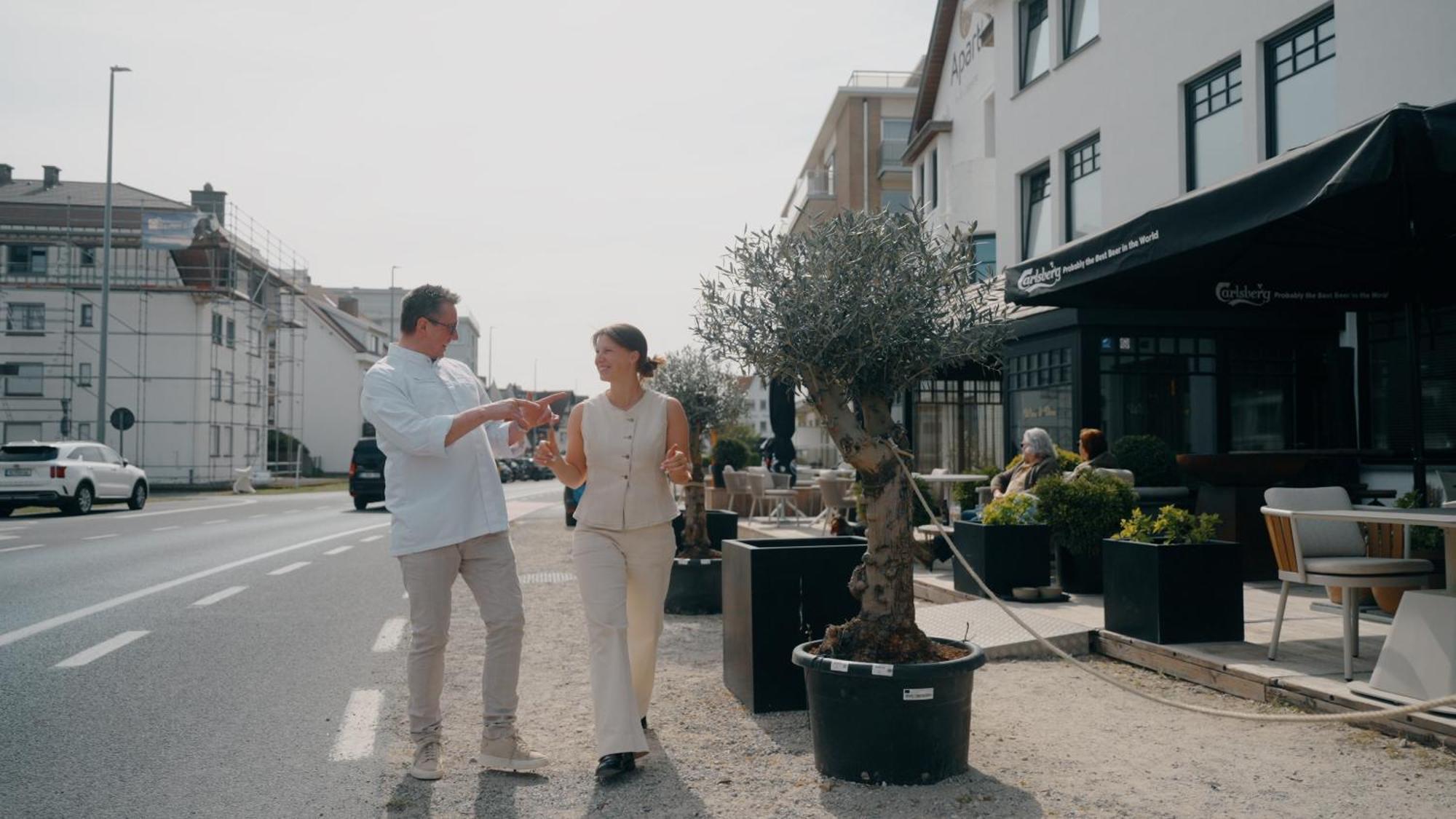 Boutique Hotel Azur De Haan Luaran gambar